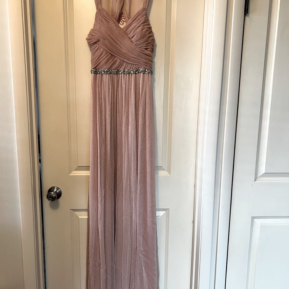 Prom or formal gown.